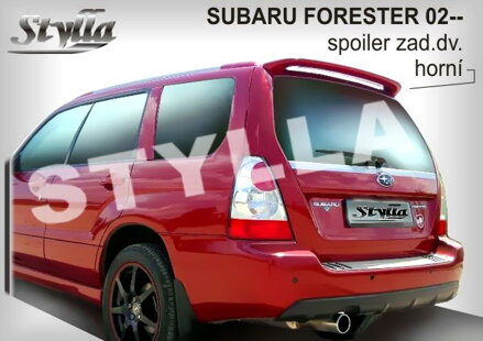 Spojler dverí horný Stylla - Subaru Forester 2002-2008