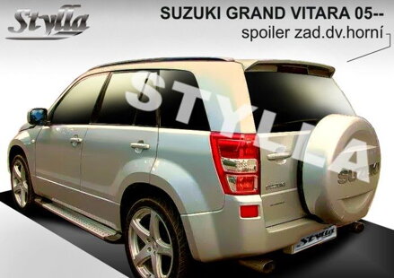 Spojler dverí horný Stylla - Suzuki Grand Vitara od 2005