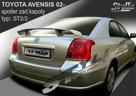 Spojler kapoty Stylla - Toyota Avensis Sedan 2003-2009 (ST2/2)