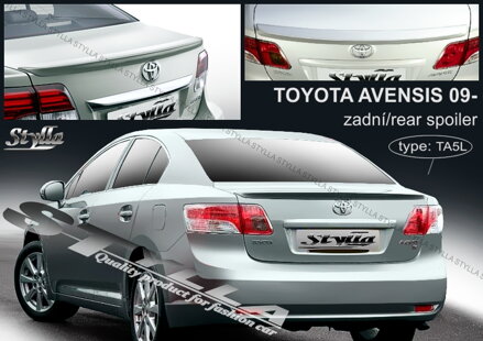 Spojler kapoty Stylla - Toyota Avensis Sedan od 2009 (TA5L)