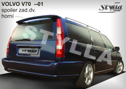 Spojler dverí horný Stylla - Volvo V70 1997-2000