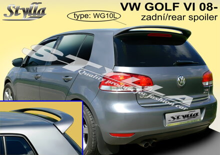 Spojler dverí horný Stylla - VW Golf VI Htb 2008-2012