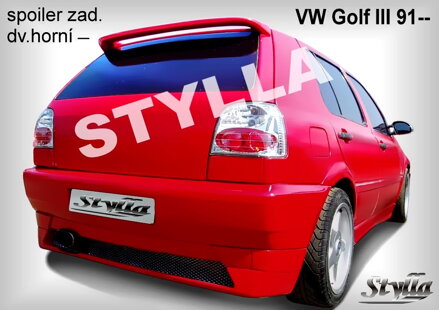 Spojler dverí horný Stylla - VW Golf III Htb 1991-1997