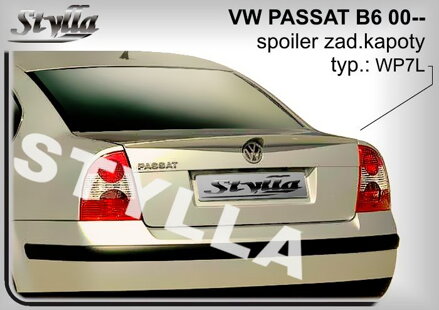 Spojler kapoty Stylla - VW Passat B5 Sedan 1996-2005(WP7L)