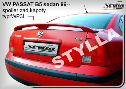 Spojler kapoty Stylla - VW Passat B5 Sedan 1996-2005(WP3L)