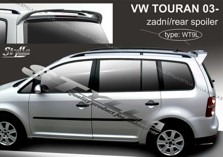 Spojler dverí horný Stylla - VW Touran, od r.2003 (WT9L)