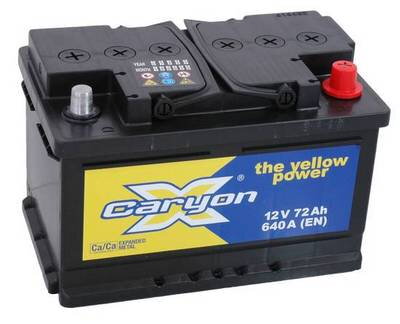 Autobatéria Caryon 12V 72Ah 640A