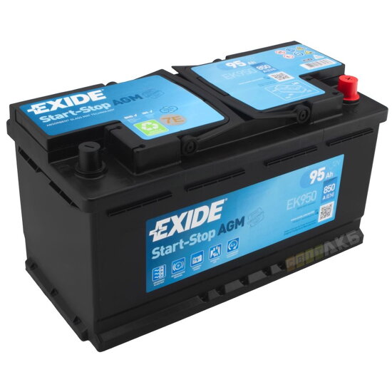 Autobatéria Exide AGM 12V 95Ah 850A - EK950