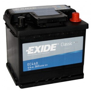 Autobatéria Exide Classic 12V 44Ah 360A - EC440