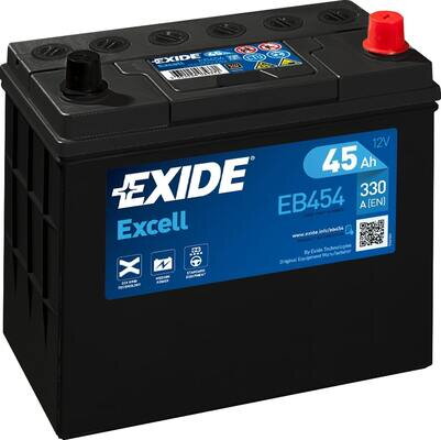 Autobatéria Exide Excell 12V 45Ah 300A - EB454