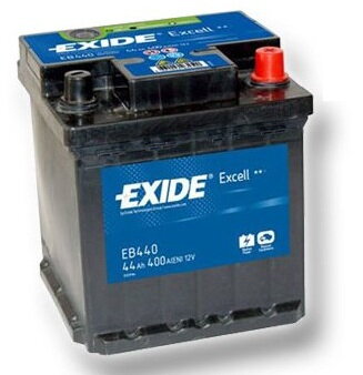 Autobatéria Exide Excell 12V 44Ah 400A - EB440