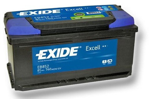 Autobatéria Exide Excell 12V 85Ah 760A - EB852