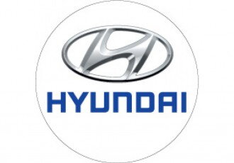 Samolepky živicové na stred kolies 55mm - Hyundai