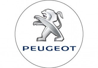 Samolepky živicové na stred kolies 55mm - Peugeot