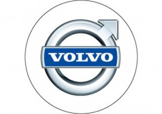 Samolepky živicové na stred kolies 55mm - Volvo