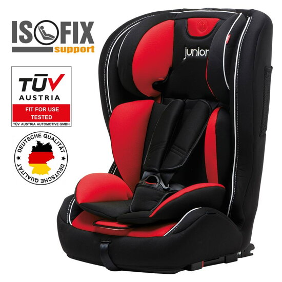 Detská autosedačka Petex Premium Plus 801 (červená)