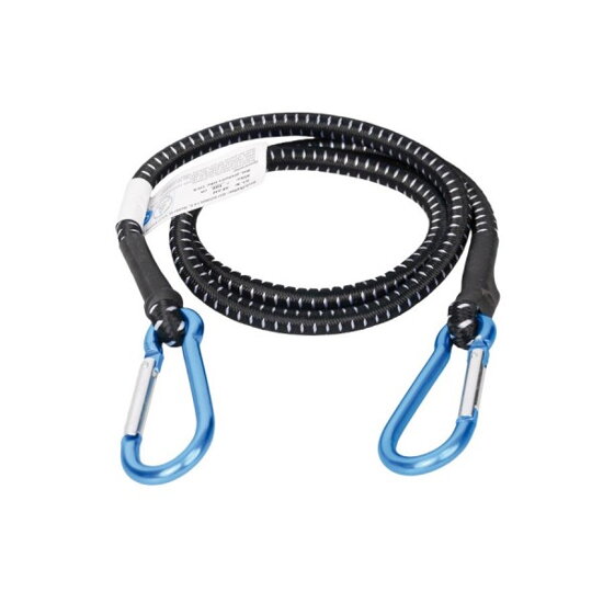 Pružný upínač s karabínami 150 cm