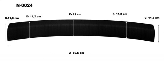 Kryt nárazníka plastový - Toyota Prius 2011-2016