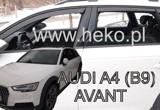 Deflektory - Audi A4 Combi od 2016 (+zadné)