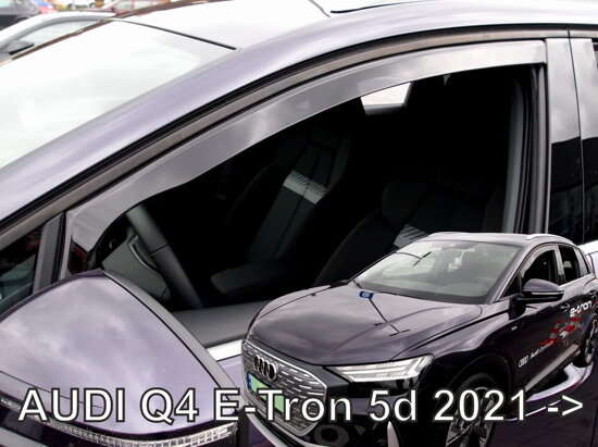 Deflektory - Audi Q4 E-tron od 2021 (predné)