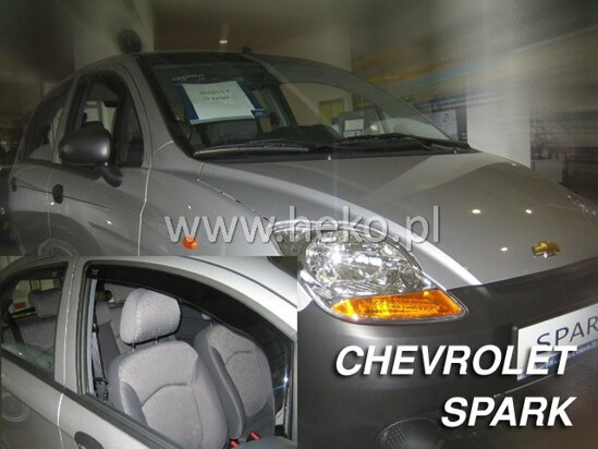 Deflektory - Chevrolet Spark 2005-2010 (predné)