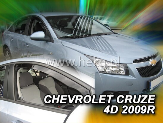 Deflektory - Chevrolet Cruze Sedan od 2009 (predné)