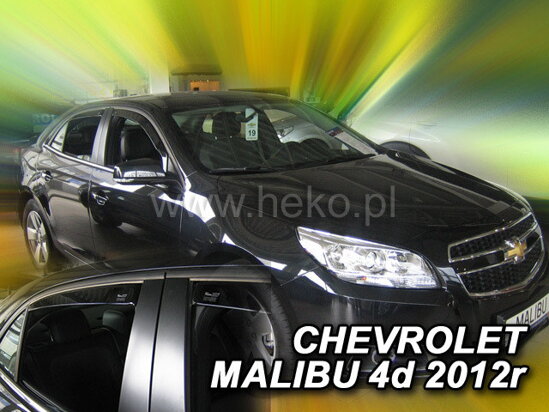 Deflektory - Chevrolet Malibu od 2012 (+zadné)