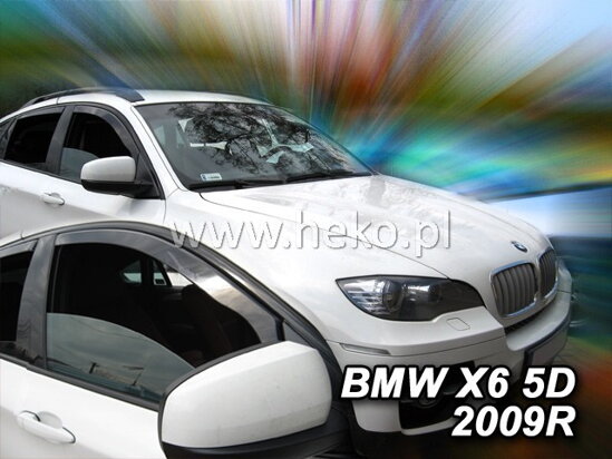 Deflektory - BMW X6 (E71, F16) 2008-2019 (predné)