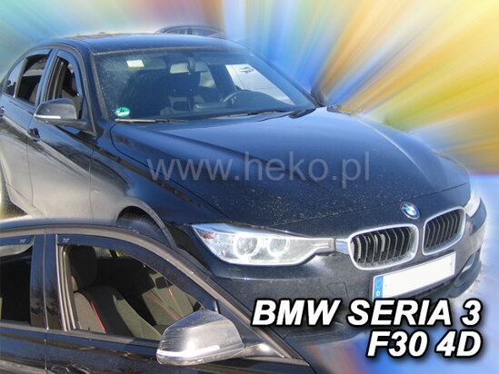 Deflektory - BMW 3 (F30) 2012-2019 (predné)