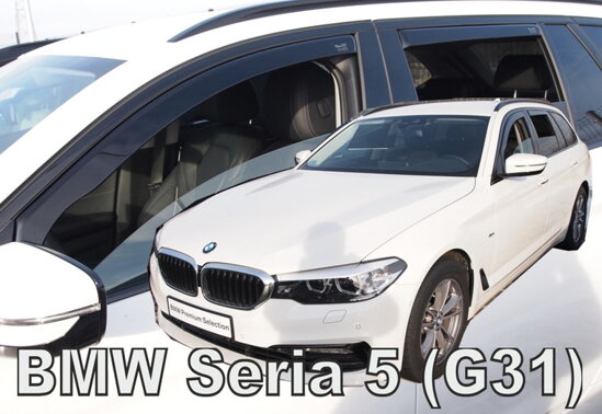 Deflektory - BMW 5 Combi (G31) od 2017 (+zadné)