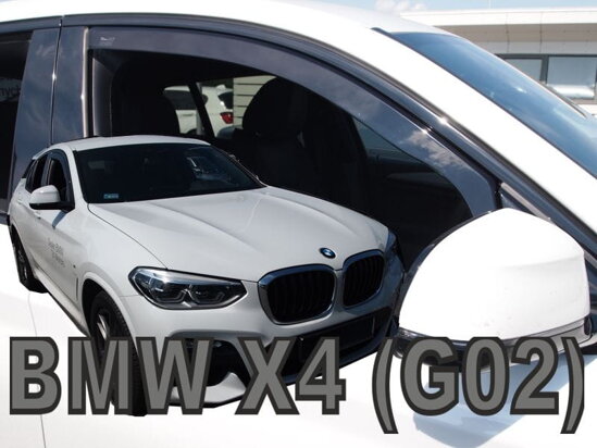 Deflektory - BMW X4 (G02) od 2018 (predné)