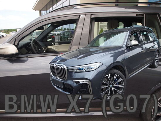 Deflektory - BMW X7 (G07) od 2019 (+zadné)