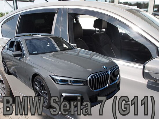 Deflektory - BMW 7 (G11) od 2015 (+zadné)