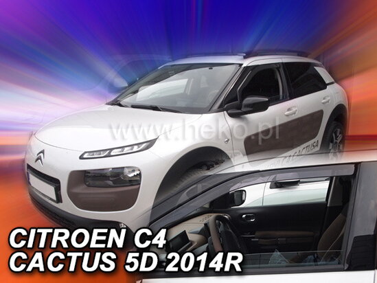 Deflektory - Citroen C4 Cactus od 2014 (predné)