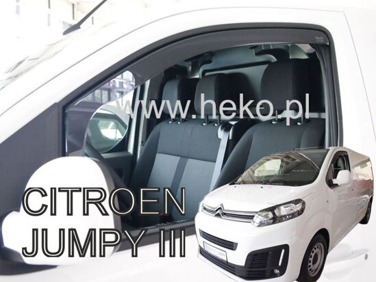 Deflektory - Citroen Jumpy od 2016 (predné)