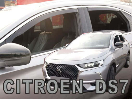 Deflektory - Citroen DS7 Crossback od 2018 (+zadné)