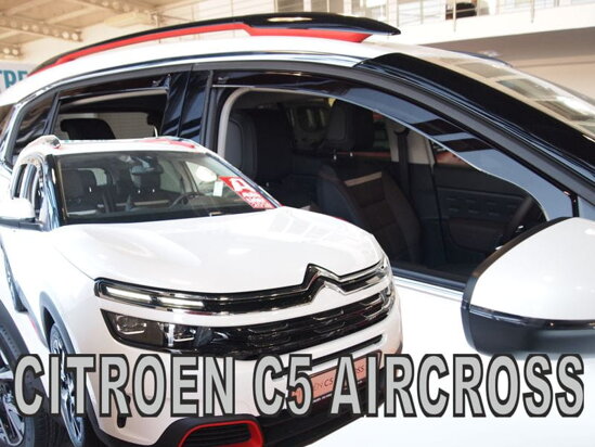 Deflektory - Citroen C5 Aircross od 2018 (+zadné)
