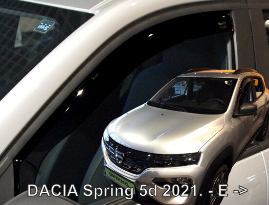 Deflektory - Dacia Spring od 2021 (predné)