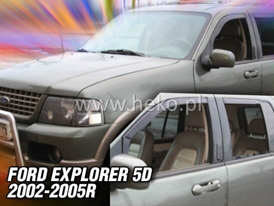 Deflektory - Ford Explorer 5-dverí 2002-2005 (predné)