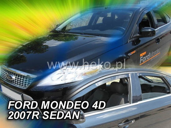 Deflektory - Ford Mondeo Htb, Sedan 2007-2015 (+zadné)