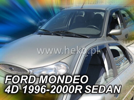 Deflektory - Ford Mondeo Htb, Sedan 1996-2000 (+zadné)