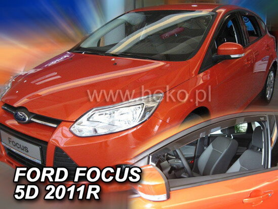 Deflektory - Ford Focus 2011-2018 (predné)