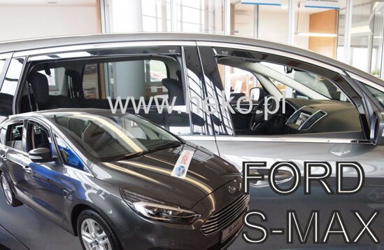 Deflektory - Ford S-Max od 2015 (+zadné)