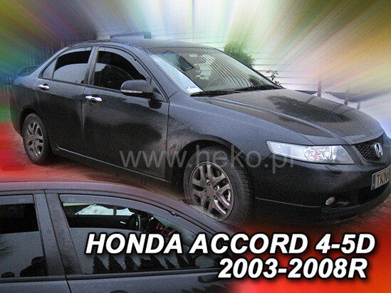Deflektory - Honda Accord 2003-2008 (predné)
