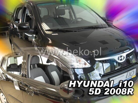 Deflektory - Hyundai i10 2008-2014 (predné)