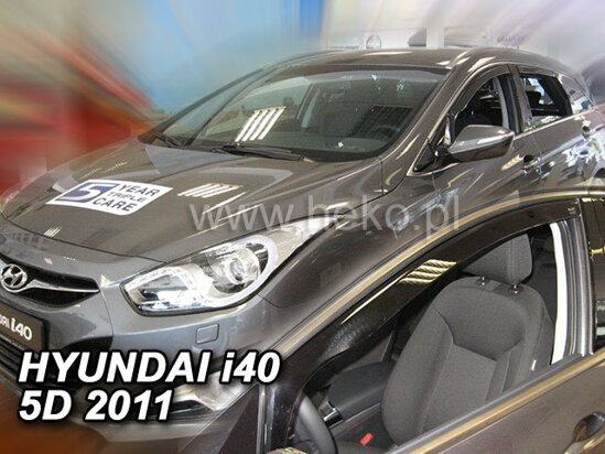 Deflektory - Hyundai i40 Sedan od 2011 (predné)