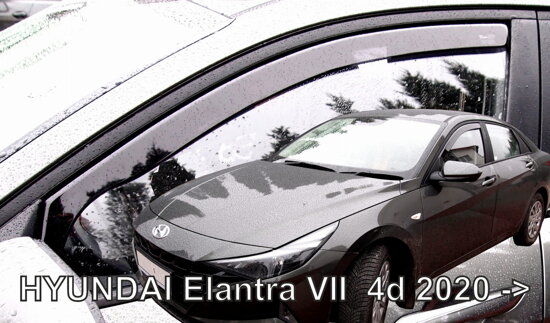 Deflektory - Hyundai Elantra od 2021 (predné)