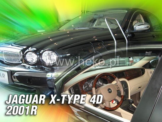 Deflektory - Jaguar X-Type od 2001 (predné)