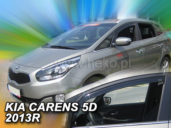 Deflektory - Kia Carens od 2013 (predné)