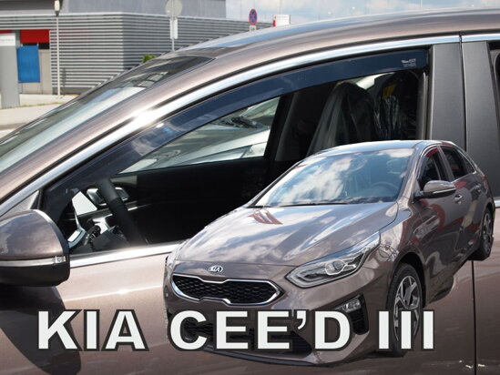 Deflektory - Kia Ceed 5-dverí od 2018 (predné)